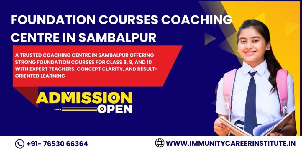 Foundation Courses Coaching Centre in Sambalpur