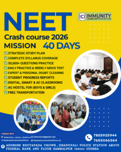 40 DAYS. 1 MISSION. NEET 2026. 🚨